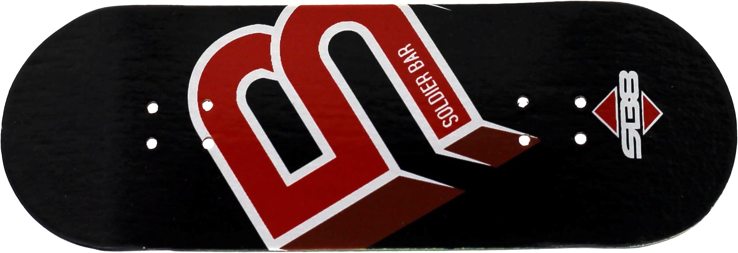 SOLDIER BAR Fan Team Soldierbar 8.0 Maple Wooden Fingerboards (Deck,Truck,Wheel Set) SB8 Logo