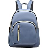 YANAIER Women Mini Backpack Purse PU Leather Anti-theft Backpack Ladies Fashion Casual Travel Daypack Rucksack