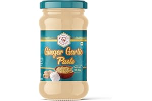 TAJ GOURMET FOODS TAJ Ginger Garlic Paste | Fresh Ginger Garlic Cooking Paste | 300g (10.5oz)