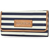 Nautica womens The Perfect Carry All Money Manager Wallet Organizer with RFID Blocking Wallet | Organizer, with RFID Blocking