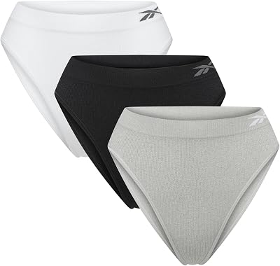 Slip da Donna Kam | Mutandine Senza Cuciture per Donna, Confezione Multipla | Intimo Traspirante, Design a Coste | Mutandine Senza Cuciture per Donna, Disponibili nelle Taglie XS, S, M e L