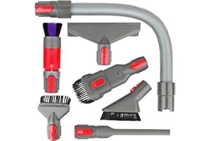 FULLCLEAN Attachment Kit for Dyson Gen 5 V15 V12 V11 V10 V7 V8 Detect Cyclone Torque Drive Absolute Animal Motorhead Trigger Cordless Vacuum Cleaner (B:Traceless+Attachment Kit)