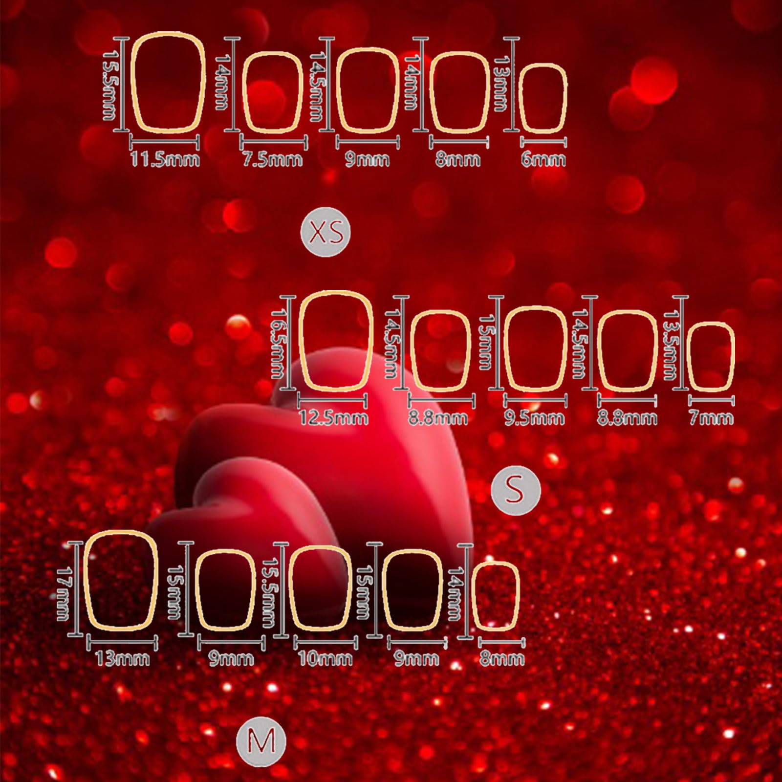 30Pcs Cartoons Puppies Dogs Press on Nails for DIY Manicure Glossy Cat Eye Acrylic Short Square False Nails Gel Glue on Nails Happy Birthday Fake Nails Stick on Nails for Women Girls Cute Dogs Design - Image 5