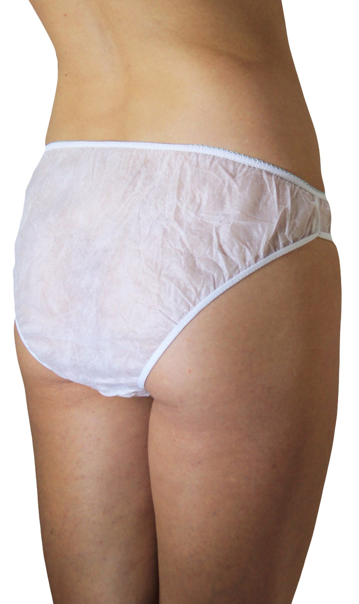 Womens Disposable Briefs 30Pack for Travel Hospital Stays Emergencies Hospital Stays