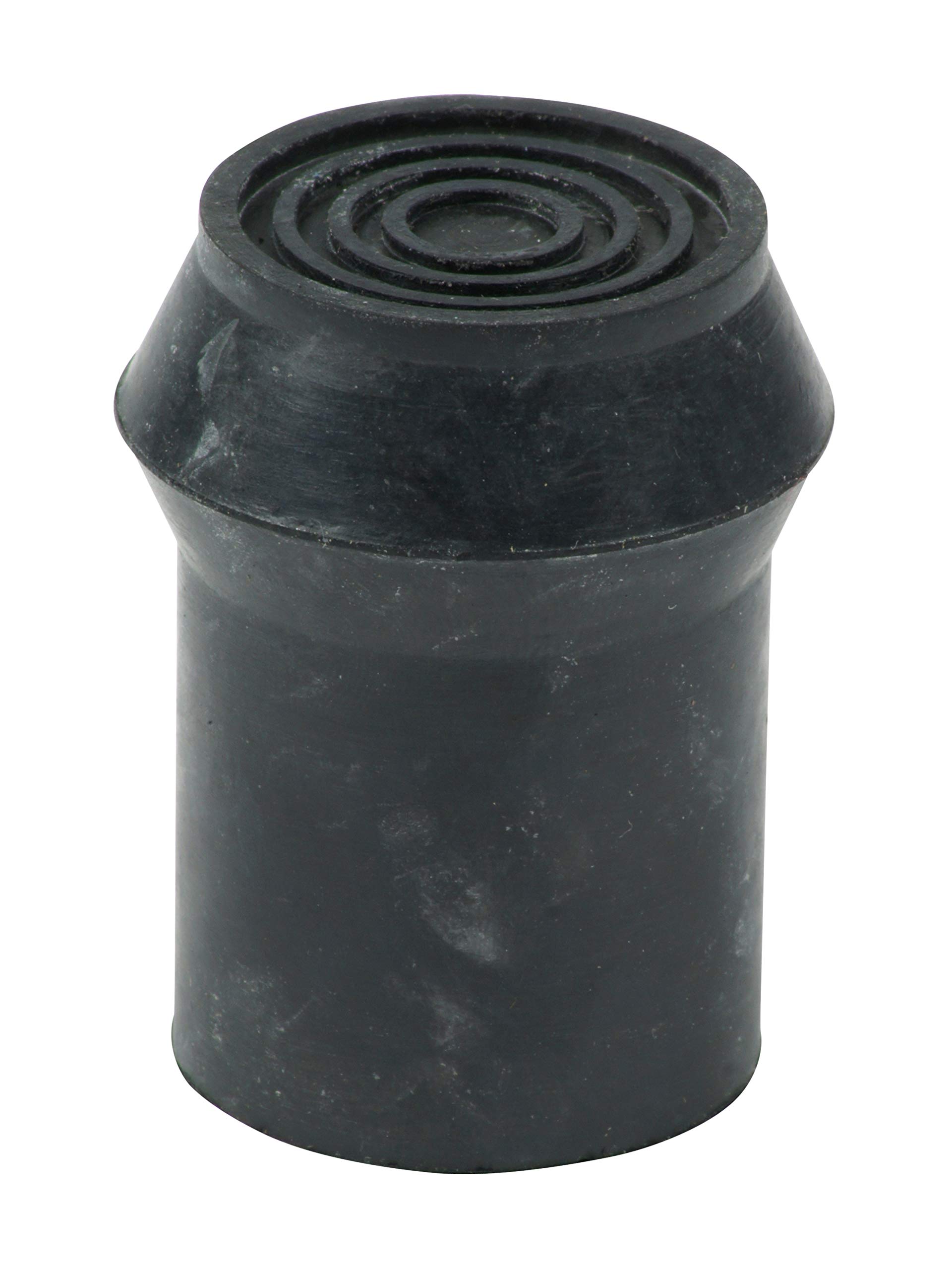 Meadex - Pack of 10 - Type D Rubber Ferrules Tips with Washer - 25mm - for Walking Aids etc.