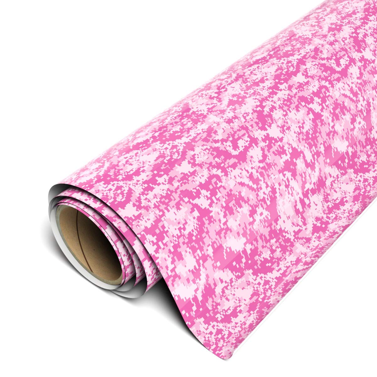 Siser EasyPatterns HTV 12" x 12" Sheets (3 Pack) - Iron on Heat Transfer Vinyl (Digi-Camo Pink) TTD High Tack Mask Required - Sold Separately