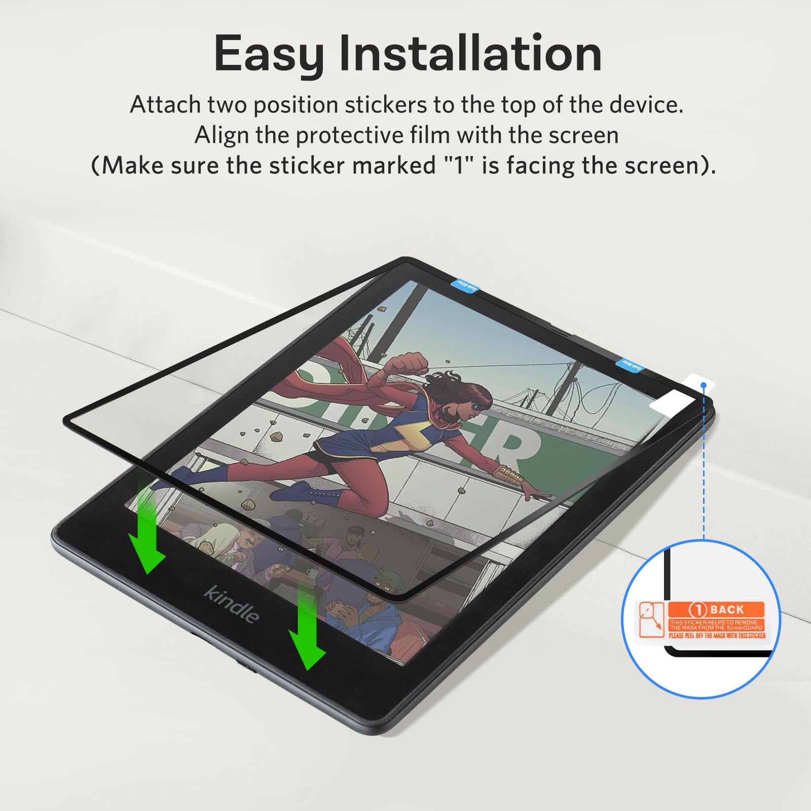 CoBak 2 Pack Tempered Glass Screen Protector for 7