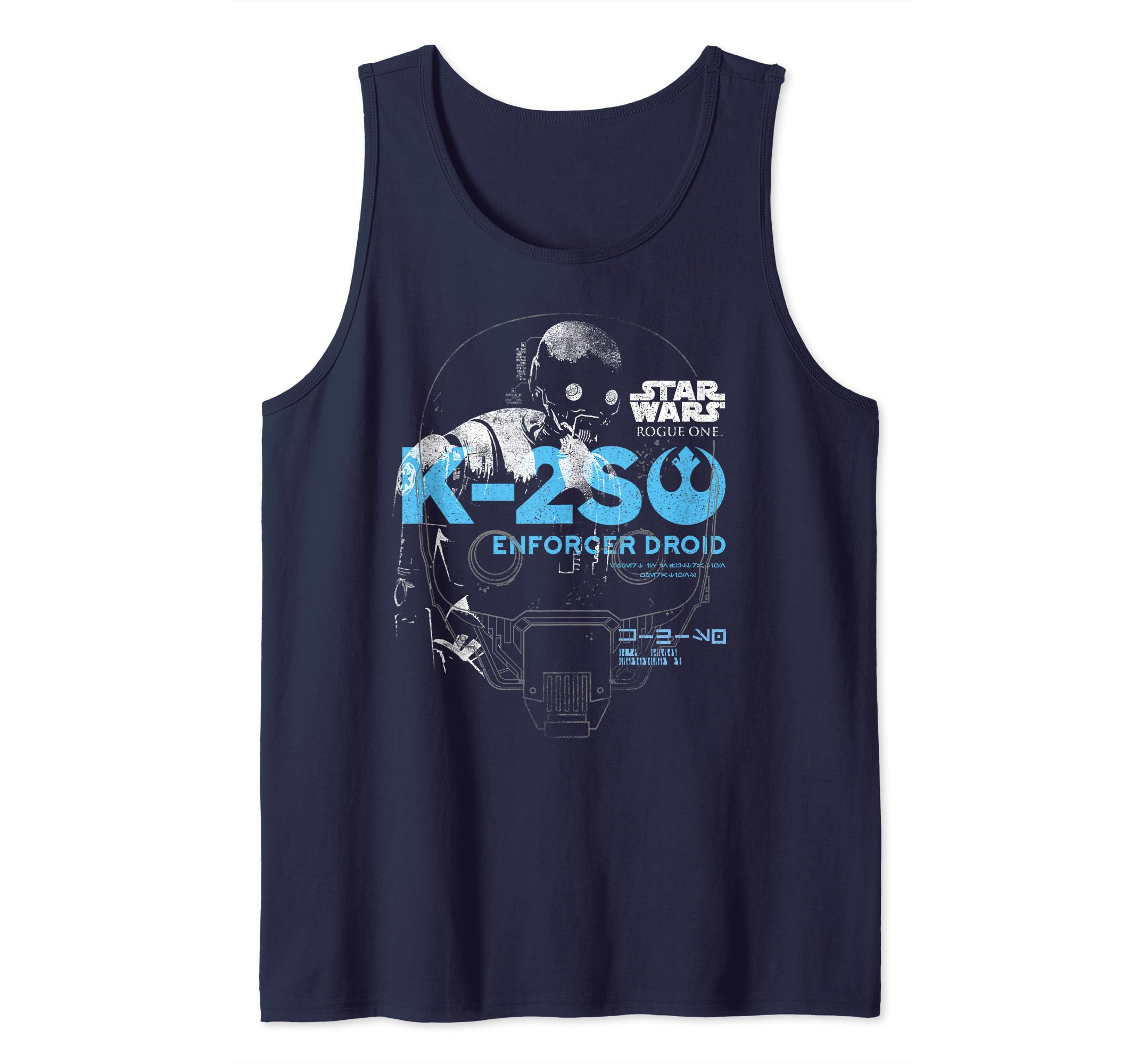 Star Wars Rogue One K2-SO Enforcer Droid Portrait Tank Top