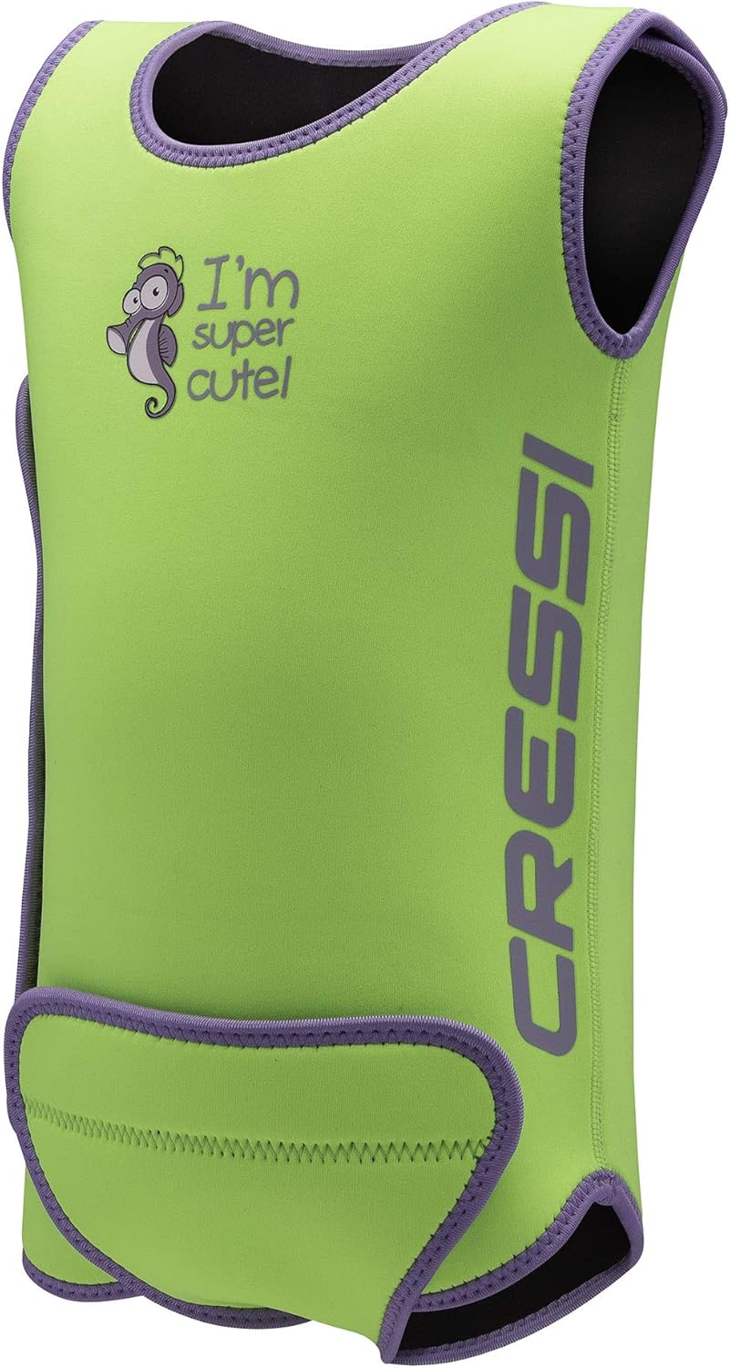 Baby Warmer Combinaison De Bain Et Natation Pour Bebe En Neoprene Cressi 18 24 Mois Vert Gilets De Flottaison Materiel D Entrainement Mkyra Org