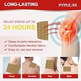 MYMULIKE Tiger Pain Relief Patches 60 Count Heat Patches for Neck Shoulder view 6