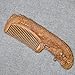 Xuanli® 2 pcs Natural SandalWood Comb Hair Care Anti Static Wooden Hair Massage Natural Brush Beard Comb (M014)