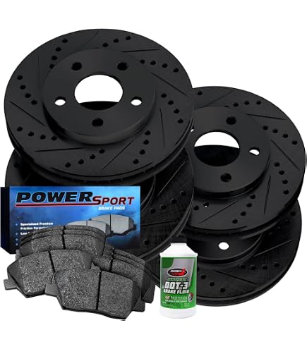 R1 Concepts Bremsen-Set Vorne – Inkl. Bremsbeläge, Rotoren & Sensor Für Super Duty & Mehr
