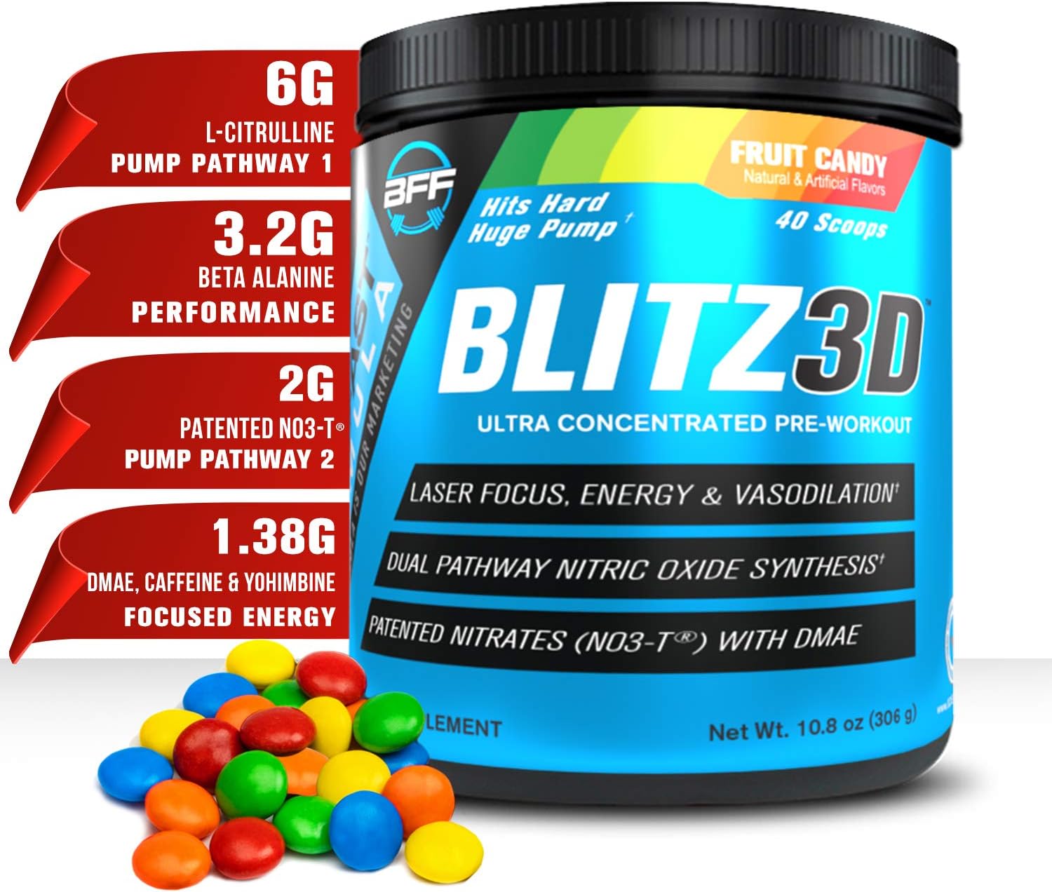 BLITZ3D™ Ultra Concentrated PreWorkout