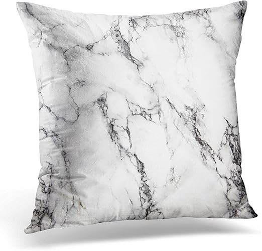 Amazon Com Torass Throw Pillow Cover Luxe Marble Tumblr
