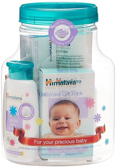 Himalaya Herbals Babycare Gift Jar (Soap, Shampoo , Rash Cream and Powder)