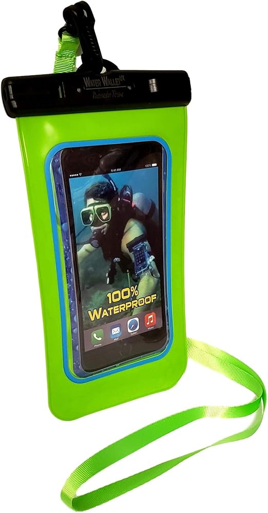 Amazon Com Getagadget Water Wallet Ux Monedero Para Bicicleta Color Verde