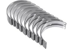 Motoforti Main Bearing Set No.210202E100 for Hyundai Tucson 2014-2015 Engine Crankshaft Main Bearing Metal Silver Tone 10 Pcs