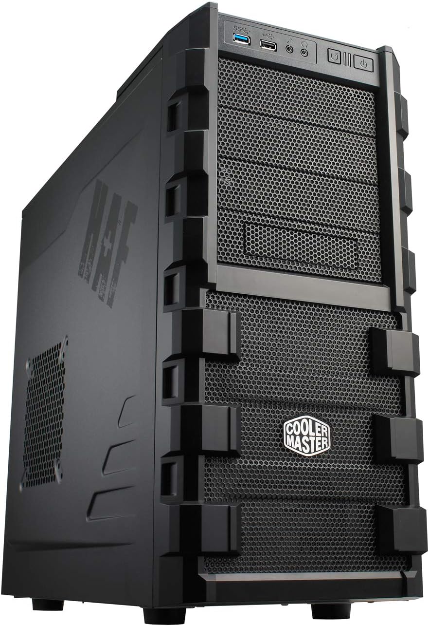 Cooler Master HAF 912 Mid Tower Case High Airflow USB 3.0 Six 120mm Fans