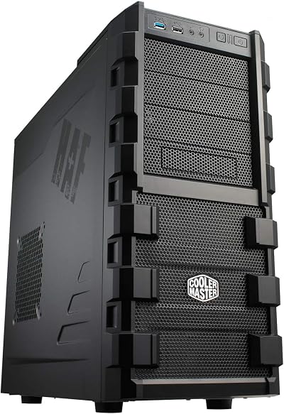 Cooler Master HAF 912 Mid Tower Case High Airflow USB 3.0 Six 120mm Fans