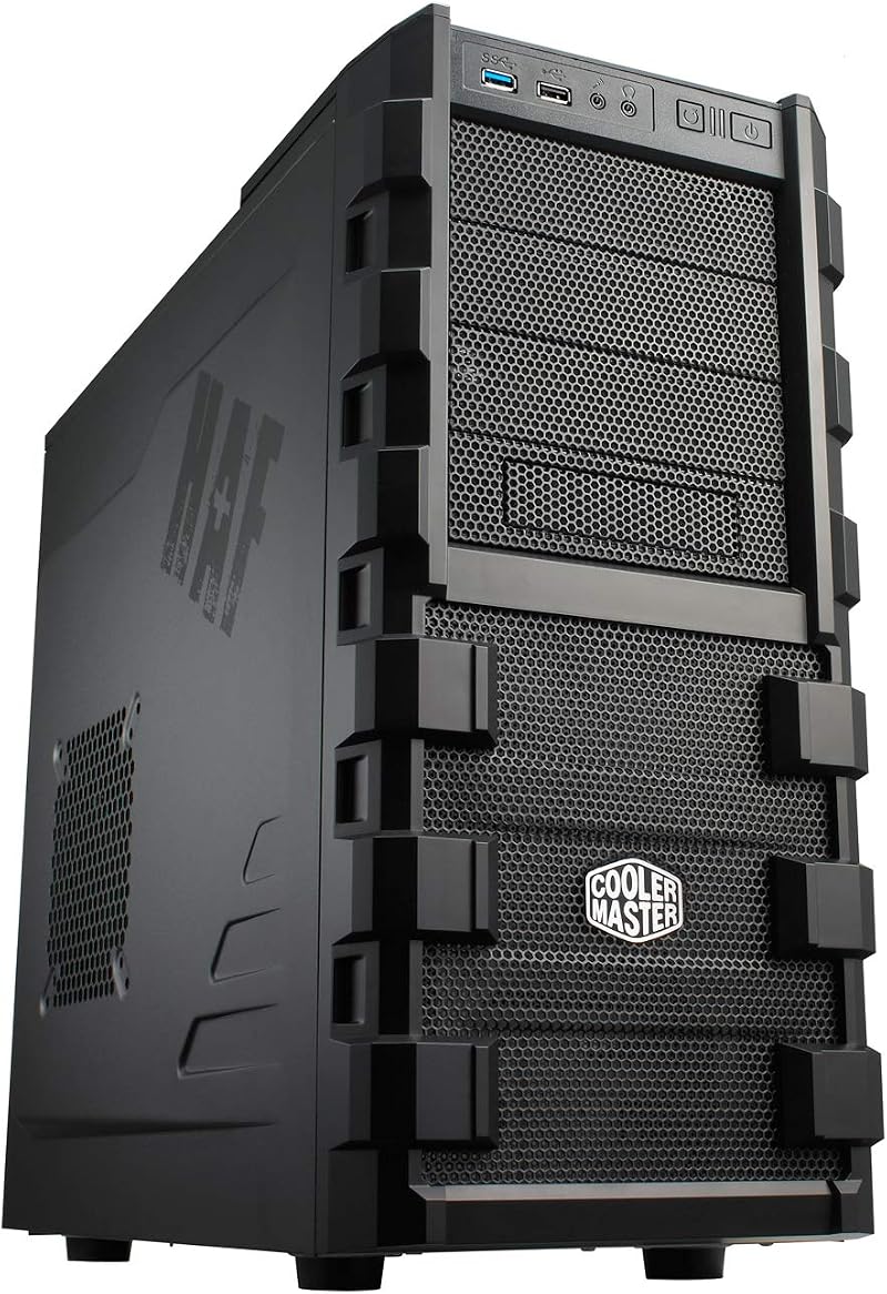 Cooler Master HAF 912 Mid Tower Case High Airflow USB 3.0 Six 120mm Fans