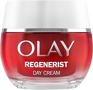 Olay Regenerist Tagescreme Gesicht Feuchtigkeitspflege, Anti-Aging Niacinamid und Peptide 50ml