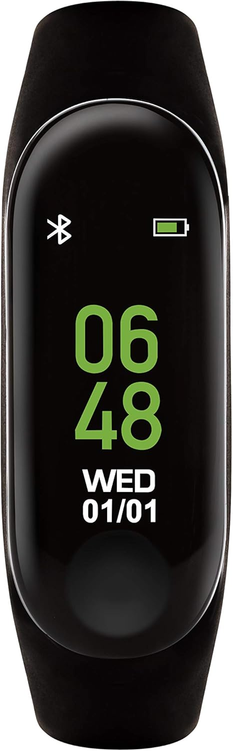Tikkers Fitness Tracker Black Strap Smartwatch ATK1058