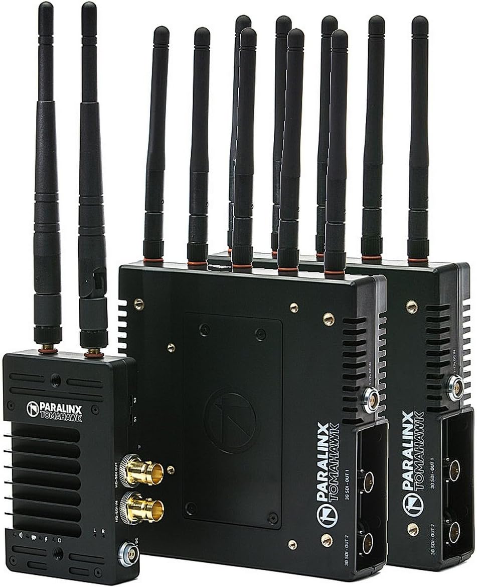 Paralinx THAWKSDI12 | Tomahawk SDI 1 Transmitter 2 Receivers HD Wireless Video Transmission System