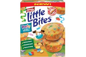 GENERIC Sara Lee Little Bites Party Cake Muffins, Peanut Free Snacks (Shipped from Canada)