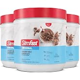 SlimFast Original Meal Replacement Powder, Creamy Milk Chocolate, Weight Loss Shake Mix, 10g of Protein, 14 Servings (Pack of 3) (Packaging May Vary)