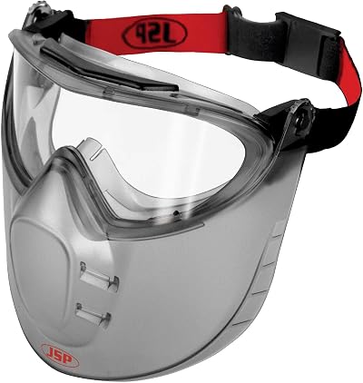 JSP STEALTH 9200 Face Shield Safety Goggles Anti-Mist N Rated Lightweight EN 166