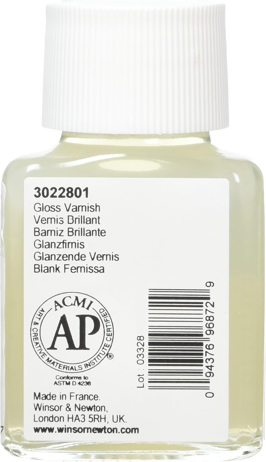 Winsor and Newton Galeria 75ml Gloss Acrylic Varnish, White, 75 ml (Pack of 1) - Image 3