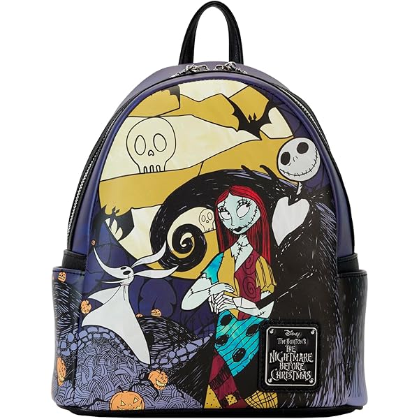 Amazon.com: Loungefly The Nightmare Before Christmas Allover Print