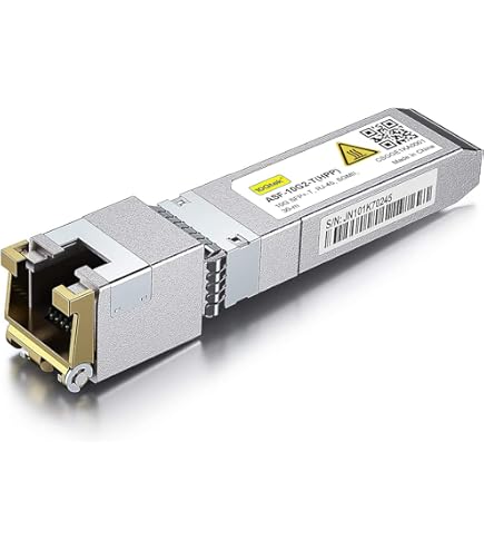 Amazon.com: 10Gtek 80 Meters, 10GBase-T SFP+ to RJ-45 Transceiver