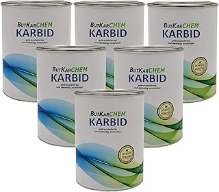 ButKarCHEM® Karbid 2 KG 24hDHLSofortVersand*DEUTSCHE QUALITÄT(1A.2Kg Ql.Reg.3467916) Firma Steht seit 2009 für QUALITÄT & Langanhaltende Wirkungsdauer* Made by Buttersäure 24 (2.Kg)