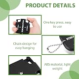 nllkii Portable Digital Golf Score Counter 2 Player Stroke Counter Keychain view 3