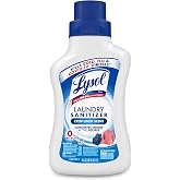 Lysol Laundry Sanitizer Liquid, Detergent Additive, Crisp Linen, 41oz | Lysol Sanitizing Laundry Detergent Additive, Deodorizer, Color Safe Bleach Alternative, Laundry Supplies