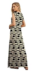 GRECERELLE Women Summer Plus Size Round Neck Casual