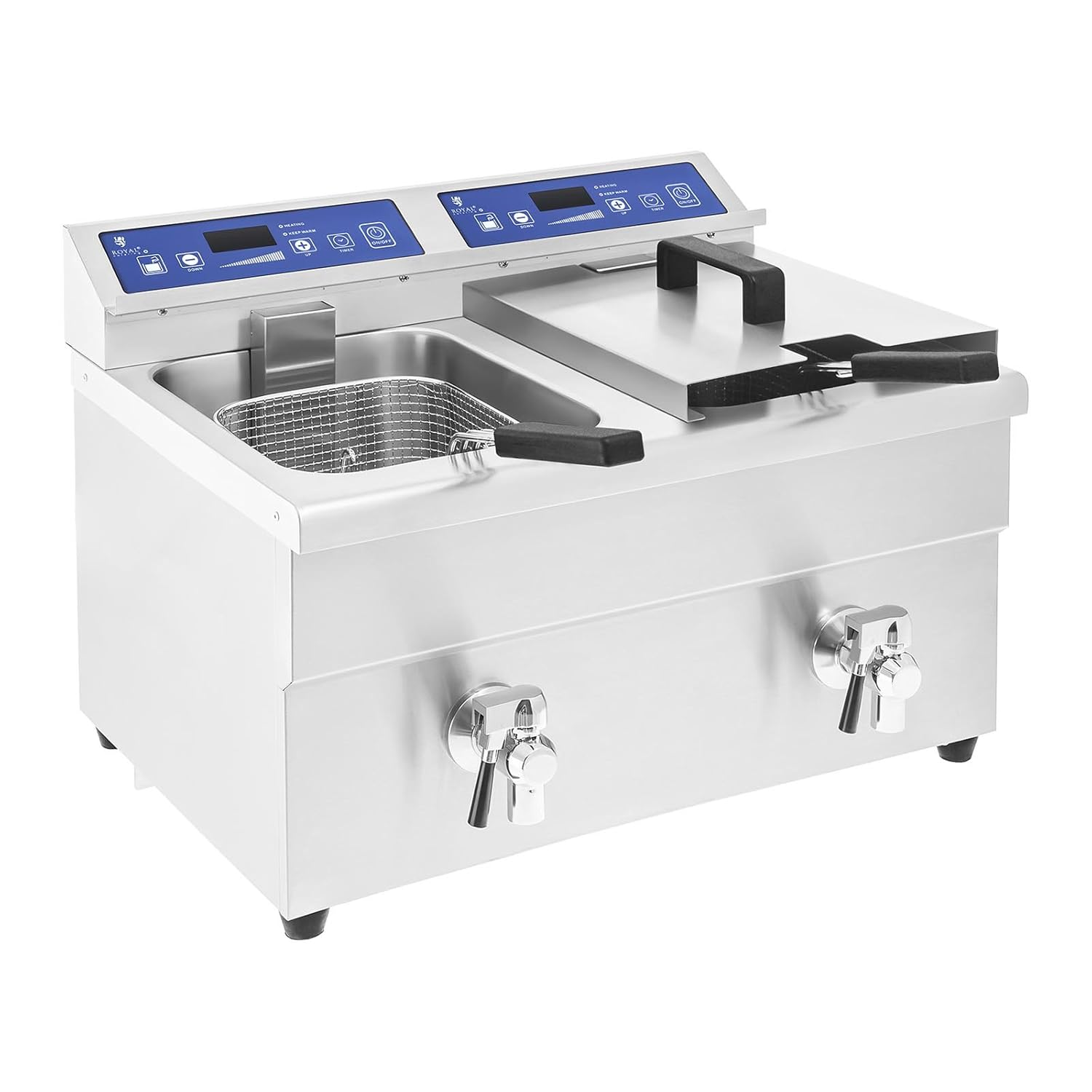 Royal Catering Freidora De Inducción para Gastronomía RCIF-10DB ...