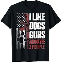 I Like Dogs And Maybe Like 3 People T Shirt Design 14911435 Vector Art