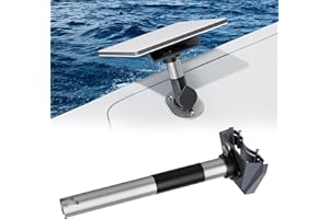 Starlink Mini Mount, Marine-grade 360° Swive Fishing Rod Holder Mount for Satellite Dish, Heavy-Duty & Lockable Starlink Mini