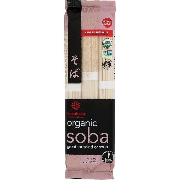 Amazon.com : J-Basket Dried Buckwheat Soba Noodles, 25.40