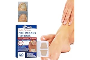 ILIORGOGO Nail Patches - Toenail Care for Toenail Fingernails - 8-Hour Nightime N ail Renewal - 60