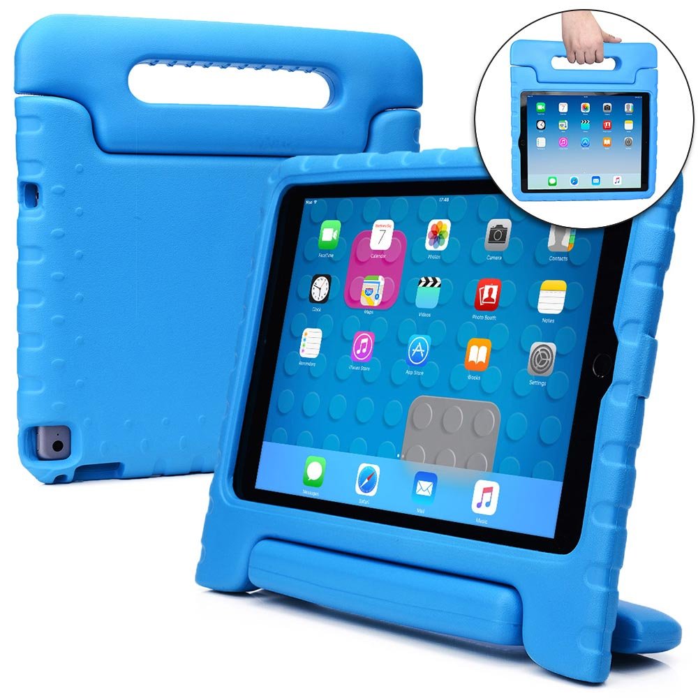 Apple iPad Air 2 kids case, [2in1 Bulky Handle Carry & Stand] COOPER