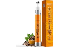 ENASKIN NATURALS 5% Caffeine Eye Cream for Wrinkles: Under Eye Tightener Serum for Anti Aging, Dark Circles, Firming & Tightening Wrinkles Eyes Area w/Retinol, Collagen, Niacinamide & Vitamin E - 16ML