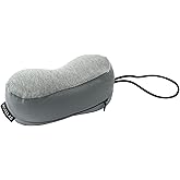noillab Small Travel Neck Pillow 100% Pure Memory Foam Nap Pillow, Super Soft Neck Support Travel Pillow