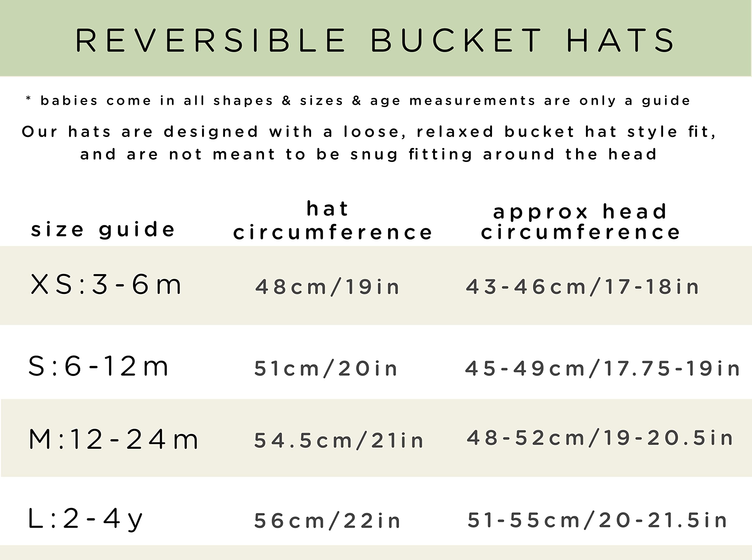 PARADE Reversible Organic Cotton Bucket Hats