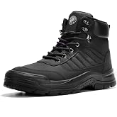 ANGRYRAM Steel Toe Boots for Men Women Puncture Proof Work Boots | ASTM Certified Steel Toe Work Boots with Puncture Proof, Slip Resistant, Lightweight Comfortable for Construction, Warehouse