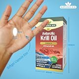Natures Aid Krill Oil 500mg 60 Softgels High Omega-3 EPA DHA Astaxanthin view 3