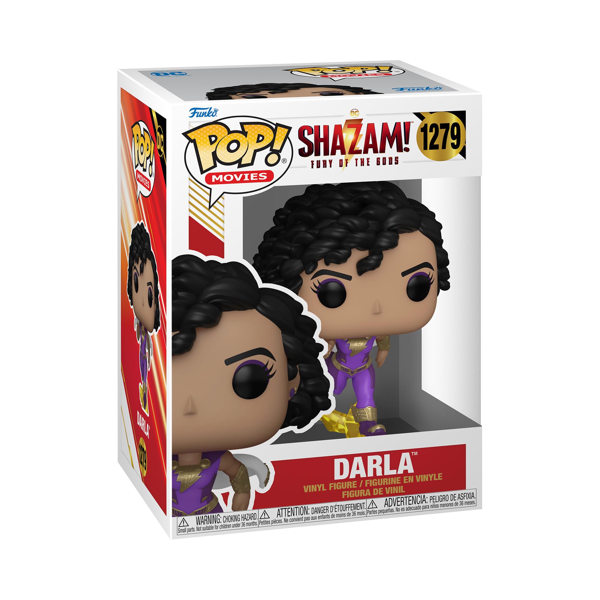 Funko POP! Movies: Shazam 2 - Darla - Collectable Vinyl Figure - Gift Idea - Official Merchandise - Toys for Kids & Adults - Movies Fans - Model Figure for Collectors and Display