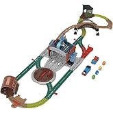 Thomas &amp; Friends Load &amp; Launch Barrel Delivery Set by Fisher-Price | Includes Battery-Powered, Motorized Thomas Engine &amp; Cargo Car, 4 Plastic Barrels &amp; 18 Feet of Toy Train Track